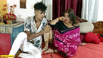 Indian Fresh Stepmom VS Teenage Stud Red-hot Hard-core Sex! humps stepmother