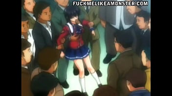 Anime humped by numerous fuck-sticks