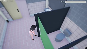 Bare Risk 3d [Hentai game PornPlay ] Exhibition simulation in public building