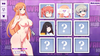 Waifu Hub [Hentai parody game PornPlay ] Ep.5 Asuna Porn Couch audition - she enjoys to cheat on her boyfriend while doing ass-fuck fucky-fucky