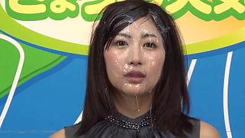 News Announcer BUKKAKE, Japanese, censored, 2nd lady