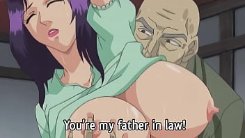 Mummy Tempts by her Father-in-law — Uncensored Anime pornography [Subtitled]