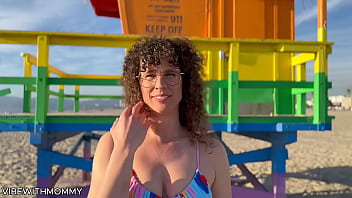 Jewish Mommy Picks Up Random Guy for Fuck-fest at The Beach and Pulverized by Stranger in Swimsuit