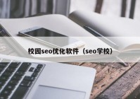 校园seo优化软件（seo学校）